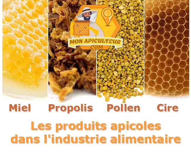 Miel, Pollen, Propolis, Cire